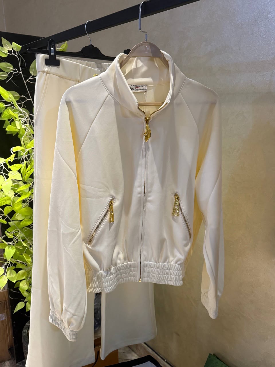 Schiaparelli inspired two-piece tracksuit set