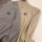 Lulue lemon knit lounge zip-up jacket and wide-leg pants sets