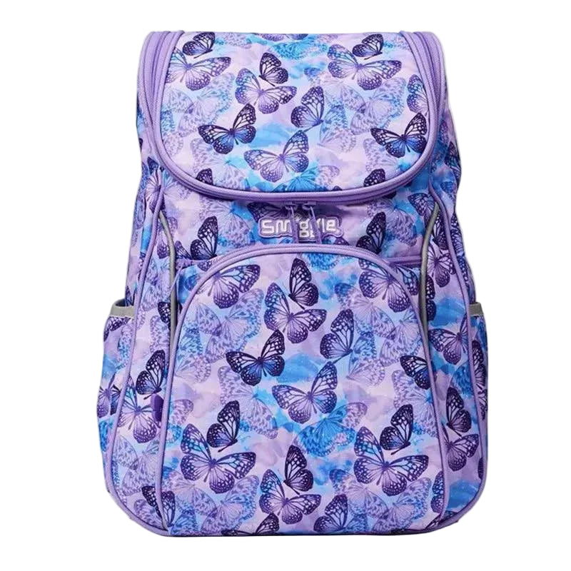 Smiggle mirage access reflect Purple backpack