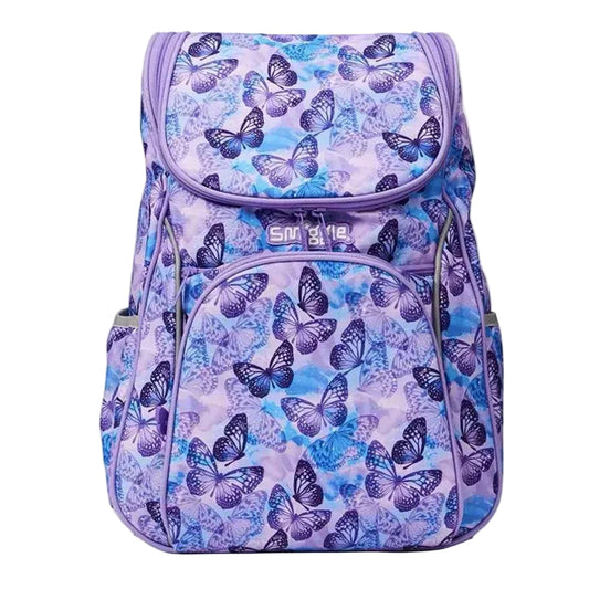 Smiggle mirage access reflect Purple backpack
