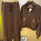 Schiaparelli Mock-Neck Zip-up Jacket and Matching Sweatpants