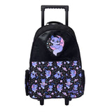 Smiggle Trolley Bag Cat in Space Design 18 Inches – Black