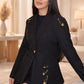 Versace Safety Pin Black Blazer