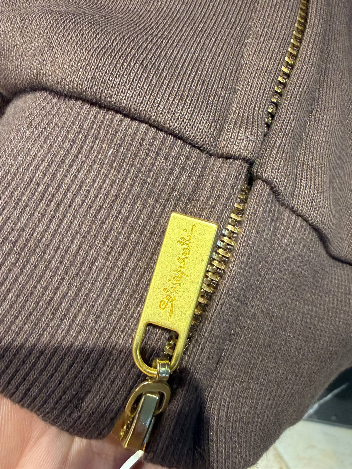 Schiaparelli Mock-Neck Zip-up Jacket and Matching Sweatpants