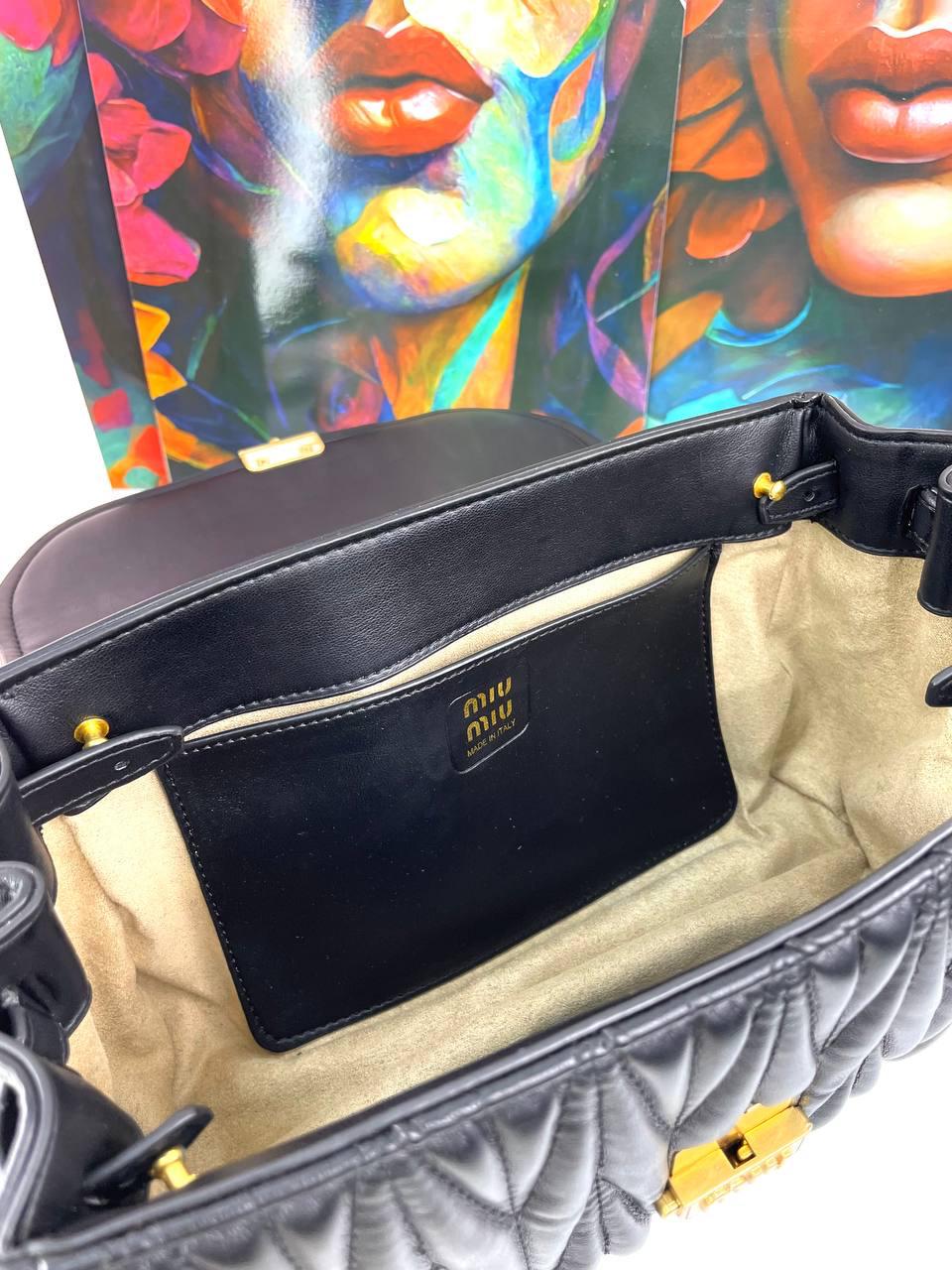 Miu Miu Matelassé Shoulder Bag