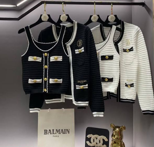 Balmain knit set