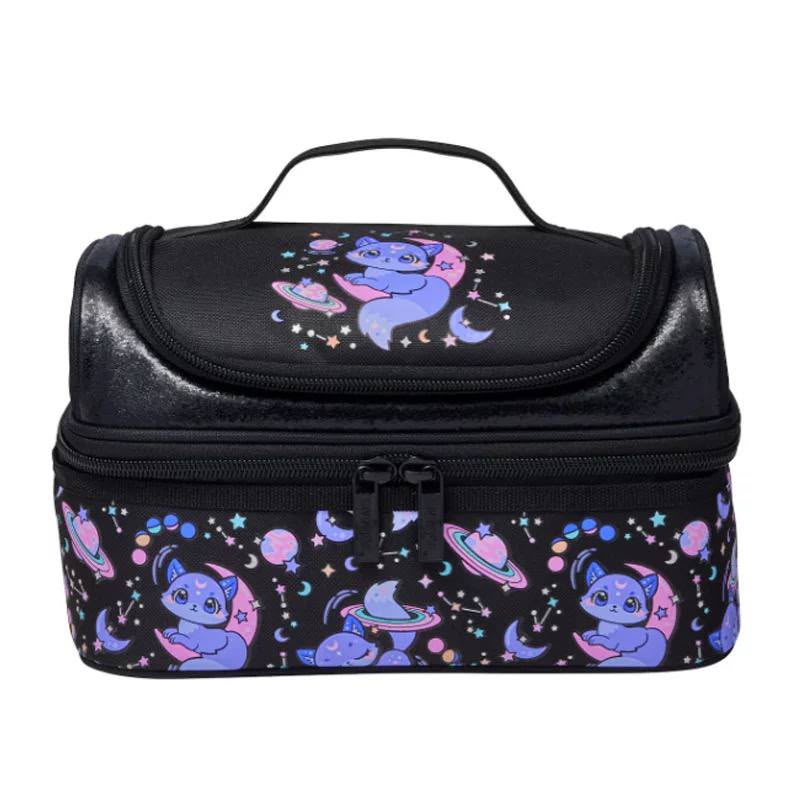 Smiggle Bright Eyes Double Decker Lunchbox