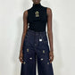 Schiaparelli Ribbed knit turtleneck