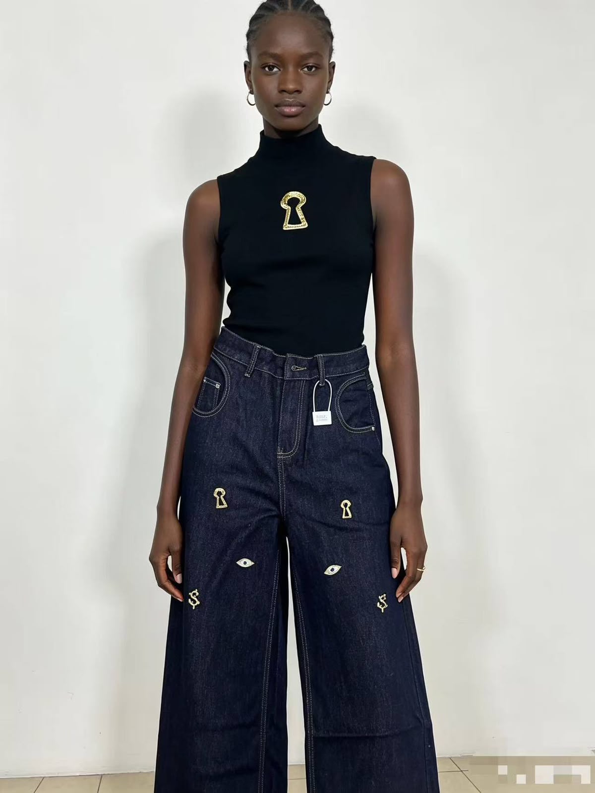 Schiaparelli Ribbed knit turtleneck