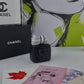 Chanel Lambskin Quilted Small Vanity Case With Chain