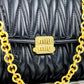 Miu Miu Matelassé Shoulder Bag