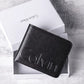 Calvin Klein Men Wallet Black Genuine Leather
