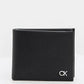 CALVIN KLEIN ELEGANT BLACK LEATHER WALLET