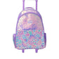 Smiggle Purple Bloom Classic Backpack