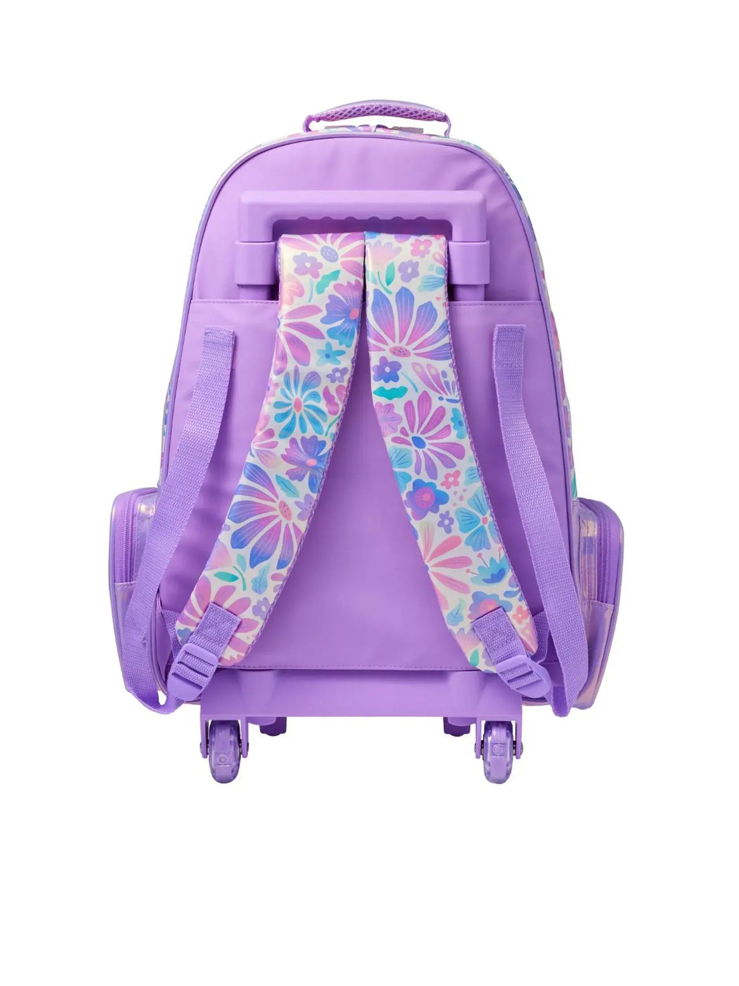 Smiggle Purple Bloom Classic Backpack